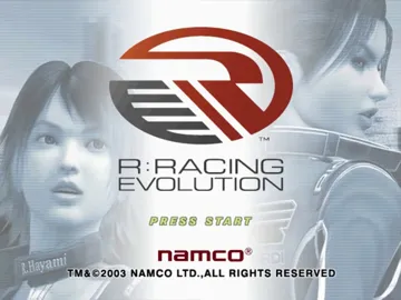 R-Racing Evolution screen shot title